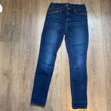Load image into Gallery viewer, Size 27 MOTHER High Waisted Looker Ankle Skinny Jeans in Up Your Alley