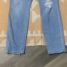 Load image into Gallery viewer, Sz 10 Universal Thread Light Wash High Rise Distressed Denim Skinny Ankle Jeans