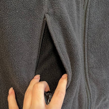 Load image into Gallery viewer, Small Columbia Black Fleece Zip Up Jacket