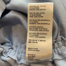Load image into Gallery viewer, Size Medium Anthropologie NWT Light Blue One Shoulder Ribbed Ruffle Top