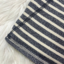 Load image into Gallery viewer, Small Madewell Oversized Blue White Stripe Cotton Long Sleeve Shirt
