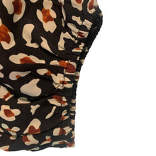 Load image into Gallery viewer, Size Large Heyson NWT Leopard Peasant Top