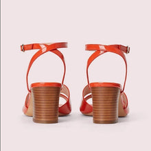 Load image into Gallery viewer, Sz 8.5 Kate Spade Orange Etta Sandals