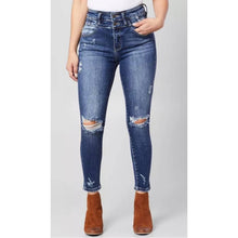 Load image into Gallery viewer, Sz 30 Kancan Signature Kurvy Ultra High Rise Ankle Jean