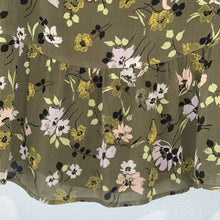 Load image into Gallery viewer, Madewell Georgette Peplum Top in Wildblooms