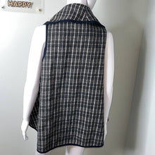 Load image into Gallery viewer, Size Small Altar’d State Gary Plaid Clinton Waterfall Vest