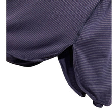 Load image into Gallery viewer, Medium Lululemon Navy Blue & Thin Gold Stripe Tank Top