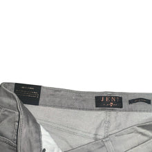 Load image into Gallery viewer, Sz 14 JEN7 BY 7 For All Mankind NWT Silver Grey High Waisted Ankle Skinny Jeans
