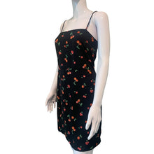 Load image into Gallery viewer, Size XL Lulus As If Black Cherry Print Mini Dress