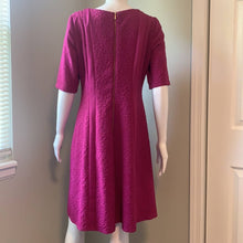 Load image into Gallery viewer, Size 10 Roz & Ali NWOT Magenta Floral Skater Dress