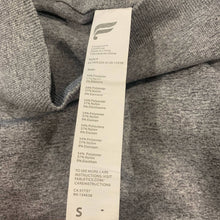 Load image into Gallery viewer, Size Small Fabletics Heather Gray Sync High-Waisted Perforated 7/8