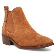 Load image into Gallery viewer, Size 8.5 Steve Madden Dabble Brown Almond store Suede Pull Tab Western Booties