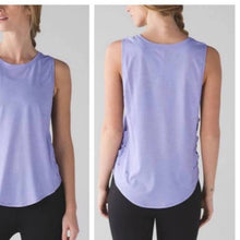 Load image into Gallery viewer, Size Small Lululemon Purple Var-City Braided Stripe Tank