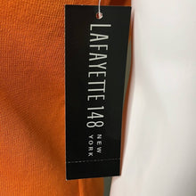 Load image into Gallery viewer, Size XL Lafayette 148 NWT Orange Stretchy V-Neck Ribbed Tank Top