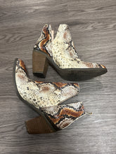 Load image into Gallery viewer, 6 Very Volatile Snakeskin Ankle Booties
