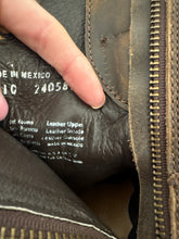 Load image into Gallery viewer, Size 10 Liberty Black Leather Western Boho Pointy Toe Ankle Cowboy Boots
