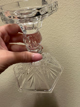 Load image into Gallery viewer, Shannon Crystal Designs of Ireland Crystal Taper Candle Holder in a clear pineapple pattern design
