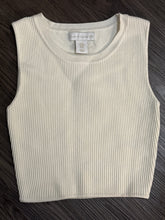 Load image into Gallery viewer, XS House of Harlow 1960 ribbed crop tank top
