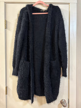 Load image into Gallery viewer, L/XL Lucky &amp; Blessed Chunky Hooded Cardigan
