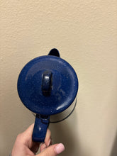 Load image into Gallery viewer, Vintage Blue Speckled Enamel Farmhouse Percolator For Coffee
