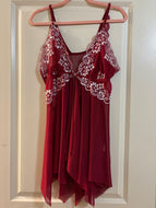 2X Red Lace Chemis