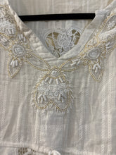 Load image into Gallery viewer, One Size Impressions Boho Beaded Fringe Tunic Top
