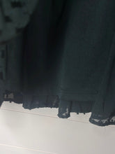 Load image into Gallery viewer, Size 14 H&amp;M Black Plus Size Peasant Style Dress
