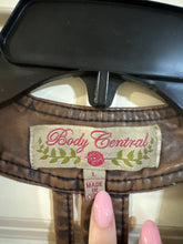 Load image into Gallery viewer, Large Vintage Body Central Y2K Pleather Western Vest
