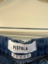Load image into Gallery viewer, 27 Pistola Raw Hem Denim Mini Skirt
