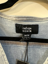 Load image into Gallery viewer, Medium Refuge NWT Denim Button Front Vest
