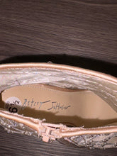 Load image into Gallery viewer, 6.5 Betsey Johnson Larkk Stiletto Bootie Heels
