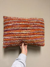 Load image into Gallery viewer, World Market Multicolor Boucle Stripe Lumbar Pillow
