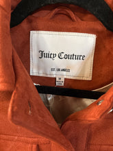 Load image into Gallery viewer, Medium Juicy Couture NWT Fringed Trucker Jacket Rust Faux Suede Western Boho
