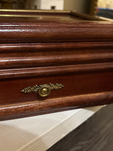Load image into Gallery viewer, Vintage Bombay Company Wooden Gold Trim Jewelry Box

