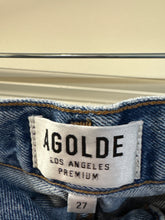 Load image into Gallery viewer, 27 Agolde High Waisted Button Fly Denim Jeans
