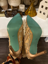 Load image into Gallery viewer, 6.5 Betsey Johnson Larkk Stiletto Bootie Heels
