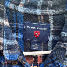 Load image into Gallery viewer, Medium Bleached Flannel Long Sleeve Shirt
