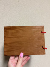 Load image into Gallery viewer, Vintage wooden western scrap book
