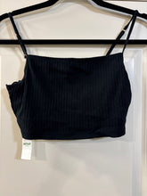 Load image into Gallery viewer, Small Aerie NWT Black Lace Crop Top Bandeau
