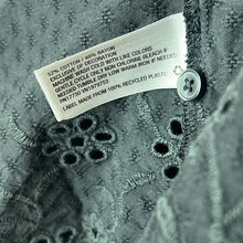 Load image into Gallery viewer, Medium Dark Gray Eyelet Ruffle Dress
