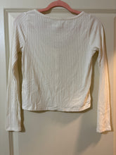 Load image into Gallery viewer, Small Madewell Ribbed Long Sleeve Top
