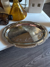 Load image into Gallery viewer, American Made Vintage Irvinware Silverplate Oval Tray
