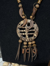 Load image into Gallery viewer, Boho Western Tribal Feather Pendant Necklace
