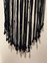 Load image into Gallery viewer, Black Boho Wall Hanger
