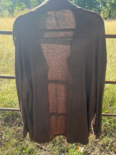 Load image into Gallery viewer, XL Zenana Brown Ribbed Shacket
