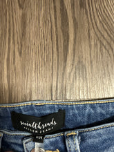 Load image into Gallery viewer, 0/24 Risen High Rise Ankle Wide Cuffed Jeans
