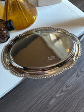 Load image into Gallery viewer, American Made Vintage Irvinware Silverplate Oval Tray
