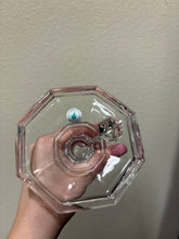 Load image into Gallery viewer, vintage Partylite "Brittany" crystal chamberstick candlestick holder
