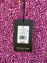 Load image into Gallery viewer, Medium Who What Wear NWT Pink Leopard Dress
