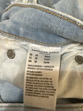 Load image into Gallery viewer, 10 Short American Eagle Super High Rise Baggy Straight Denim Jeans
